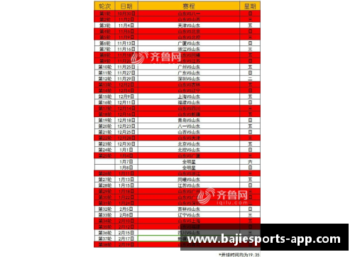 辽宁队CBA赛程公布，将挑战多支强队，球迷期待新赛季的表现